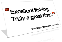 优秀的钓鱼白色——一个伟大的时间